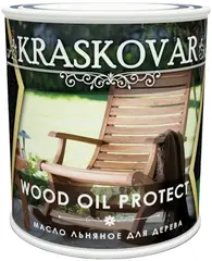 Красковар Wood Oil Protect масло льняное для дерева