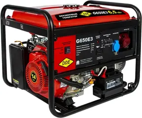 DDE G650E3 бензиновый генератор