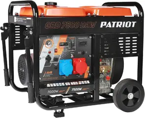 Патриот GRD 7500DAW генератор дизельный