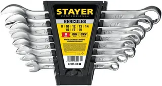 Stayer Professional набор комбинированных гаечных ключей
