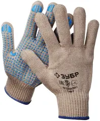 Зубр Профессионал Енисей перчатки утепленные с покрытием ПВХ (точка)