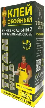 Titan Wild клей обойный универсальный для бумажных обоев без индикатора