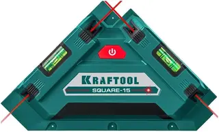 Kraftool Square-15 угольник лазерный для кафеля