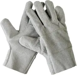 Сибин перчатки рабочие кожаные