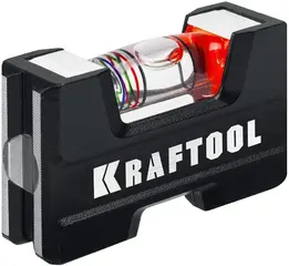 Kraftool Мини уровень магнитный литой