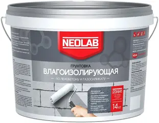 Neolab грунтовка влагоизолирующая по пенобетону и газосиликату