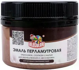 Олеколор эмаль перламутровая
