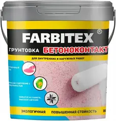 Farbitex Бетонконтакт грунтовка для внутренних и наружных работ