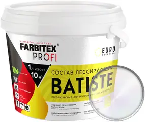 Farbitex Profi Batiste состав лессирующий перламутровый