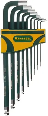 Kraftool Industrie набор ключей имбусовых удлиненных