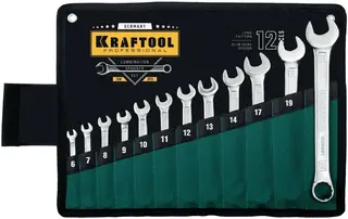 Kraftool набор комбинированных гаечных ключей