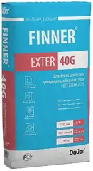 Dauer Finner Exter 40G шпатлевка цементная армированная базовая