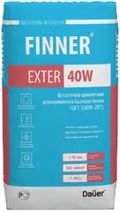 Dauer Finner Exter 40W шпатлевка цементная армированная базовая