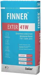 Dauer Finner Exter 41W шпатлевка цементная финишная