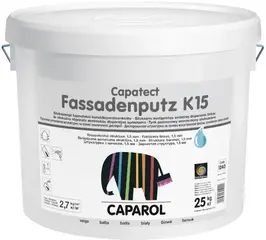 Caparol Capatect Fassadenputz K15 дисперсионная структурная штукатурка