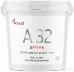 Аквест Optima А 32 декоративная штукатурка роллерная крупнофактурная