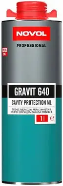 Novol Professional Gravit 640 средство для защиты закрытых профилей