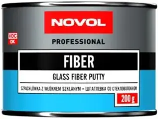 Novol Professional Fiber шпатлевка со стекловолокном
