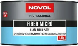 Novol Professional Fiber Micro шпатлевка со стекловолокном