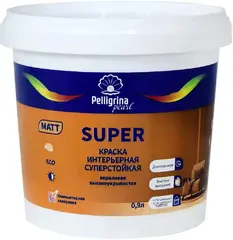 Pelligrina Pearl Super краска интерьерная суперстойкая акриловая высокоукрывистая