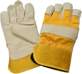 Факел-Спецодежда перчатки кожаные комбинированные