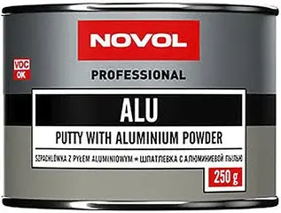 Novol Professional Alu шпатлевка с алюминиевой пылью