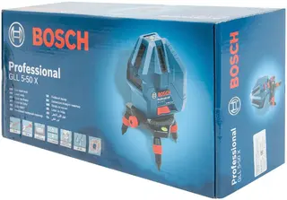Bosch Professional GLL 5-50 X нивелир лазерный линейный