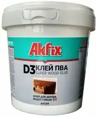 Akfix D3 клей ПВА для дерева