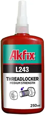 Akfix L243 Threadlocker фиксатор резьбовой среднепрочный анаэробный