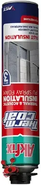 Akfix Thermcoat утеплитель напыляемый полиуретановый