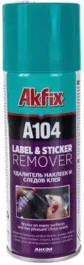 Akfix A104 очиститель наклеек