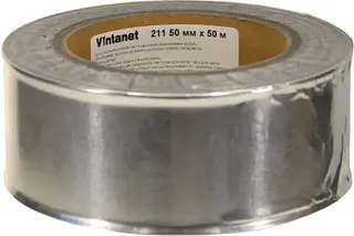Vintanet 211 алюминиевая самоклеящаяся безосновная лента