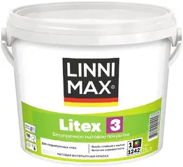 Linnimax Litex 3 краска интерьерная матовая