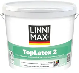 Linnimax Toplatex 2 краска интерьерная глубокоматовая
