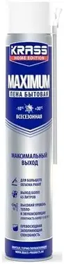 Krass Home Edition Maximum пена монтажная всесезонная