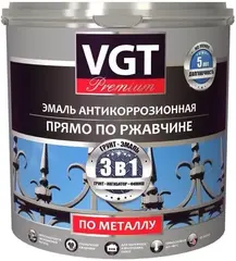 ВГТ Premium ВД-АК-1179 Прямо по Ржавчине эмаль антикоррозионная по металлу