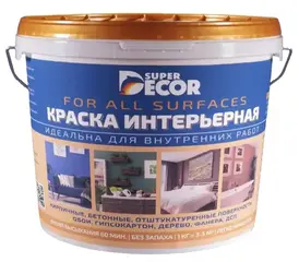 Super Decor Superweiss краска интерьерная