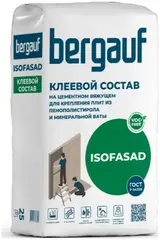 Bergauf Isofasad смесь клеевая для плит из пенополистирола и менеральной ваты