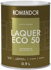 Командор Laquer Eco 50 лак полуглянцевый для стен и потолков