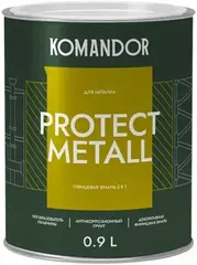 Командор Protect Metall грунт-эмаль по металлу и ржавчине 3 в 1