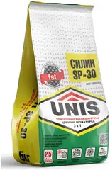Юнис Силин SP-30 тонкослойная высокопрочная цементная штукатурка 3 в 1