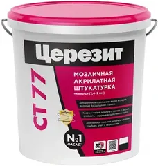 Церезит CT 77 Мозаичная декоративная штукатурка акриловая