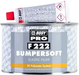 HB Body Pro Bumpersoft F 222 шпатлевка для пластика 2-комп