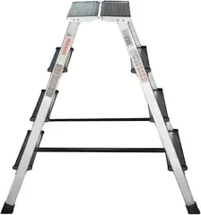 Новая Высота NV-2120 стремянка двухсторонняя с увеличенной площадкой