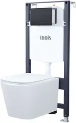Iddis BASBI02i73 унитаз c инсталляцией комплект 3 в 1