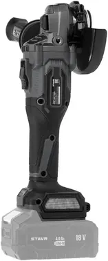 Ставр SAG 18BL-125V шлифмашина угловая аккумуляторная