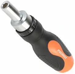 Патриот SPS-46 отвертка-трещотка с набором бит и торцевых головок