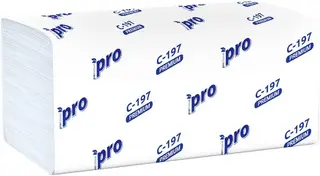 Protissue Premium C-197 полотенца бумажные V-сложения