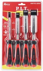 P.I.T. Control набор стамесок по дереву плоских