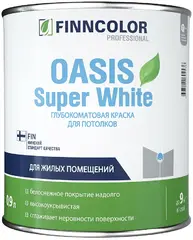 Финнколор Oasis Super White глубокоматовая краска для потолков для жилых помещений